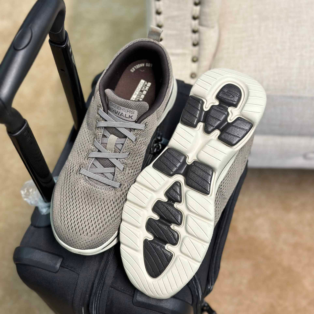 Giày Thể Thao Nam Go Walk 5-Warwick Mens Slip-on Chính Hãng 216065 - Size 40 41 42 43 - Sấu Vui Vẻ