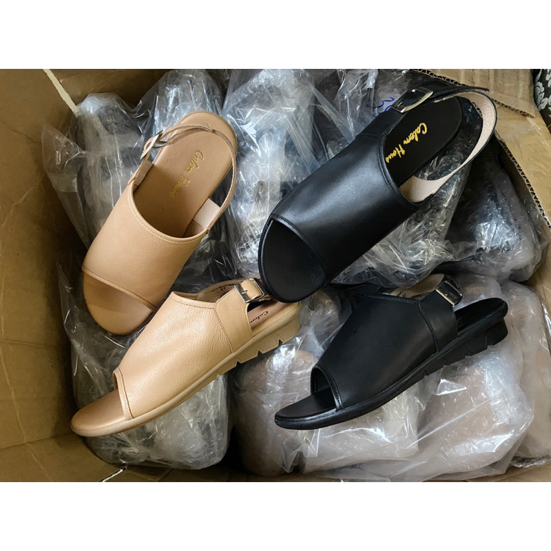 Giày sandal đế đúc CALEM HOUSE da thật