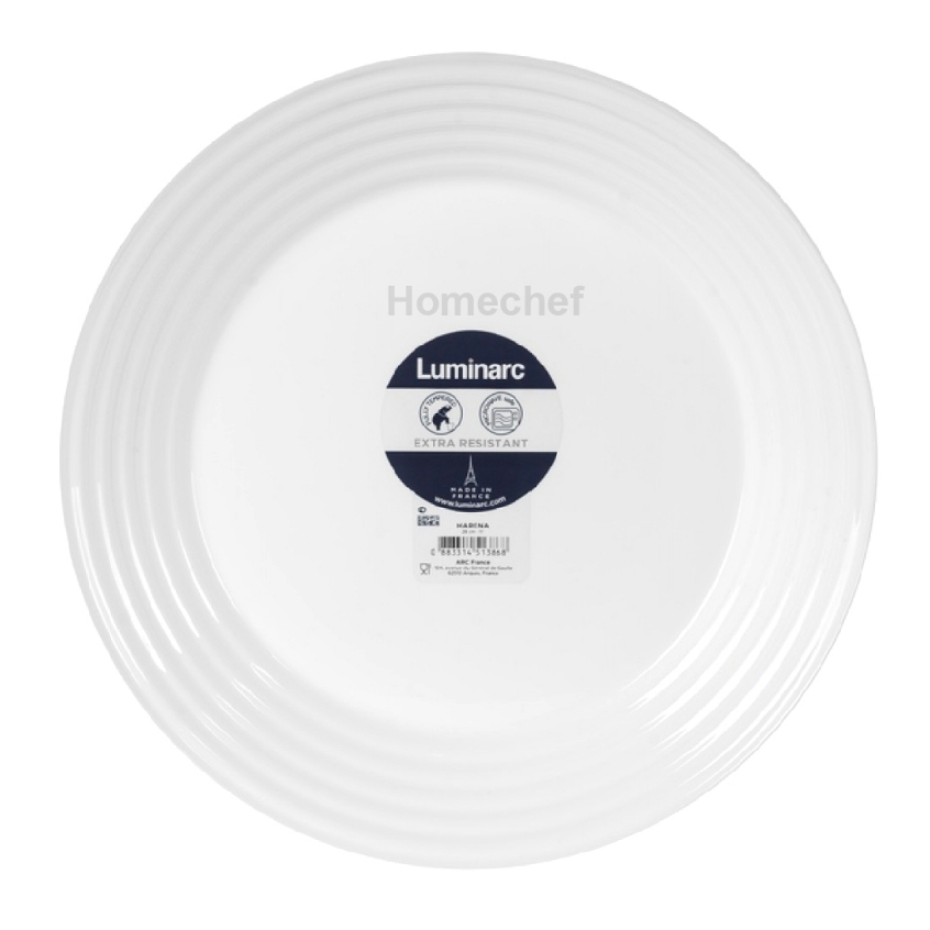 Đĩa  thủy tinh bầu dục Luminarc Harena 23cm N5806 | Hàng chính hãng