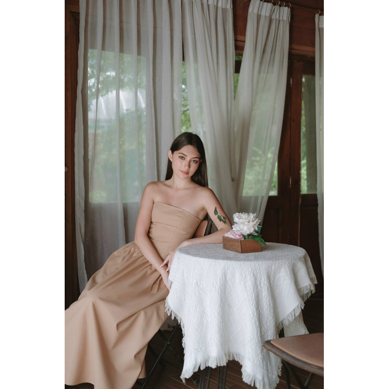 RUBIES Đầm Dài Yuki Dress Hoa