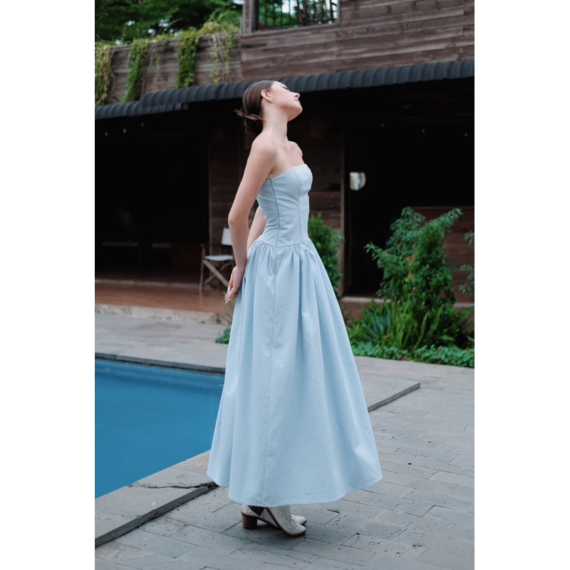 RUBIES Đầm Dài Yuki Dress Hoa