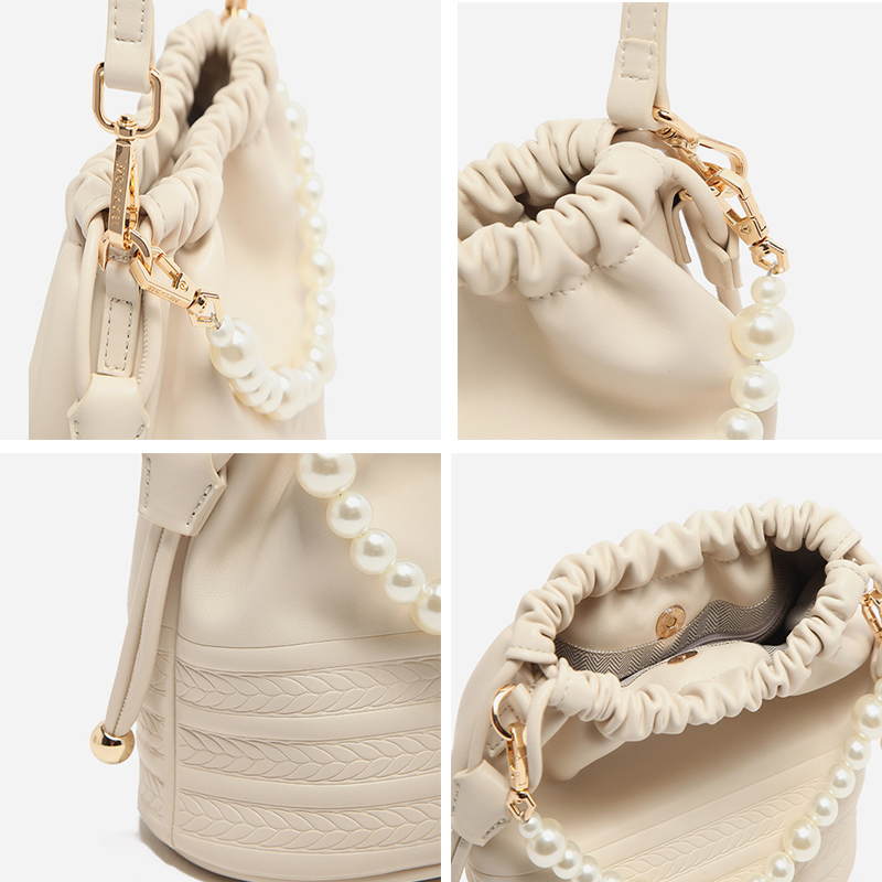 Túi Xách Nữ Đeo Chéo Quai Ngọc Chính Hãng MICOCAH  Thời Trang Phong Cách Ulzzang Da Cao Cấp Cực Đẹp MC176 - MICOCAH