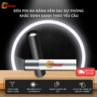 Đèn Pin Kiêm Sạc Dự Phòng Thọ Thư, Đèn Pin Cứu Hộ Khắc Cá Nhân Hóa