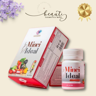  Viên Uống Giảm Cân Minci Ideal Magiccurves Thảo Mộc Hỗ Trợ Giảm Mỡ Detox Cơ thể hiệu quả 