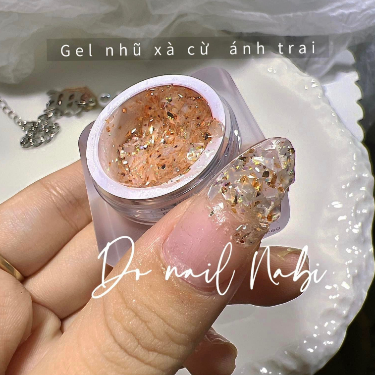 Hũ Gel nhũ Xà cừ Siêu sáng