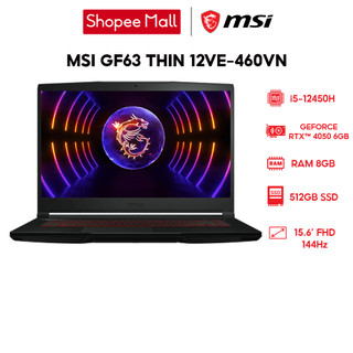 Laptop msi gf63 thin 12ve-460vn