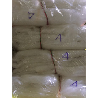Khổ 4mx45m, màu trắng, Lưới mùng, lưới cước, lưới chặn côn trùng - lưới chống muỗi - lưới bảo vệ cây trồng