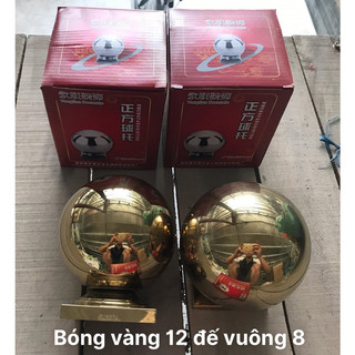 Bóng vàng inox 304 đế vuông trang trí trụ lan can cầu thang