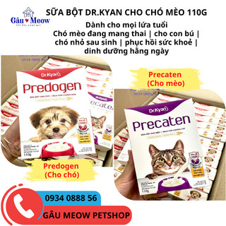 Sữa bột dinh dưỡng Dr.Kyan cho chó mèo mọi lứa tuổi bầu, nuôi con, cho con bú, chó mèo con và trưởng thành - hộp 110gr