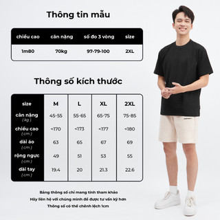 Áo phông basic 4C regular ver2 PATTERN PA031