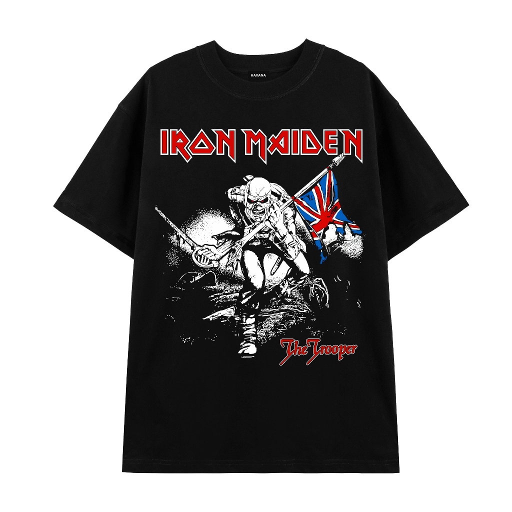 Áo Thun Rock Band Tee , Áo Iron Maiden HAVANA Vải Cotton Cao Cấp Thoáng Mát Mã 009