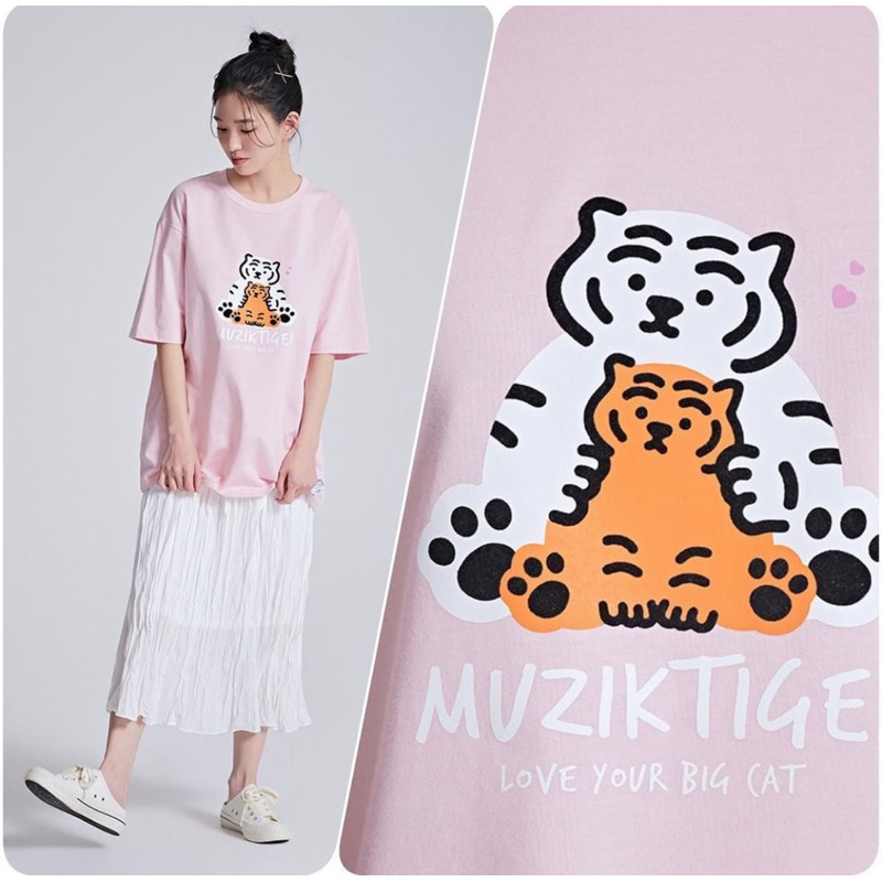 Áo phông Spao x Muzik Tiger