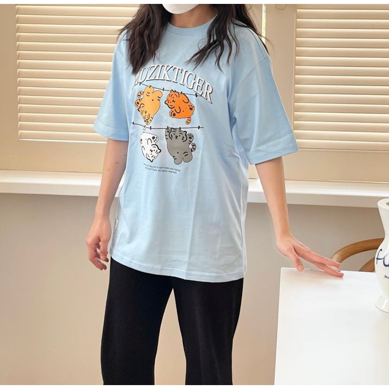 Áo phông Spao x Muzik Tiger