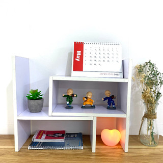 Kệ sách để bàn 💜FREESHIP💜 Giá sách gỗ 3 tầng lắp ghép đa năng có thể điều chỉnh kích thước (K2)