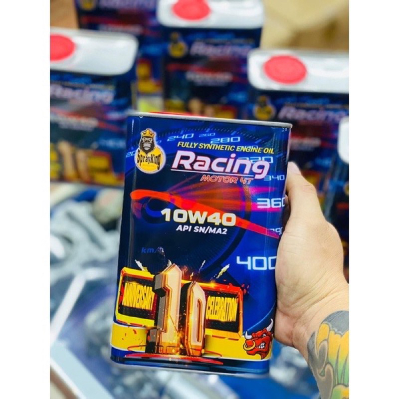 NHỚT SPRAYKING RACING 10W40 tổng hợp dành cho xe máy