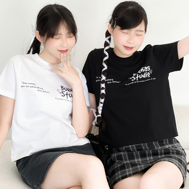 Áo thun baby tee Y2K Buenas BTB12