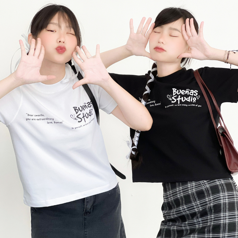 Áo thun baby tee Y2K Buenas BTB12