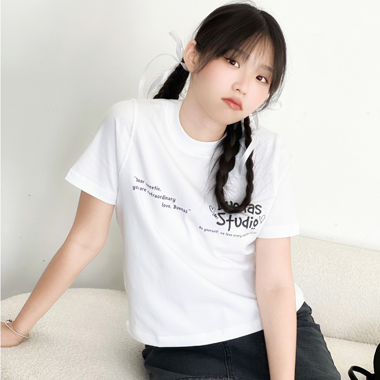 Áo thun baby tee Y2K Buenas BTB12