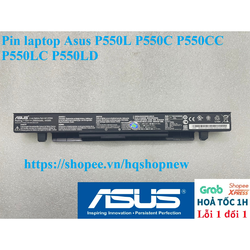 ⚡ Pin laptop Asus P550L P550C P550CC P550LC P550LD