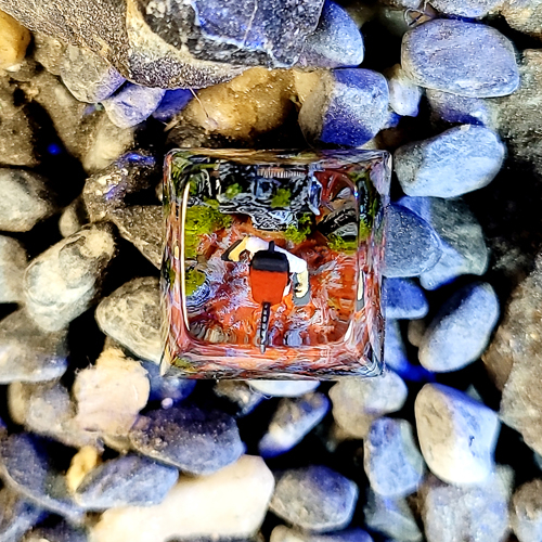 Chainsaw man keycao , nút bàn phím cơ nhân vật chainsaw man , keycap resin , resin keycap