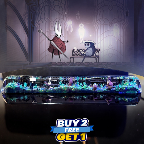 Hollow knight keycap spacebar , phím cách bàn phím cơ nhân vật trong game hollow knight , keycap resin