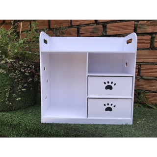 150k sale 99k. Tủ mini đựng mỹ phẩm, màu trắng