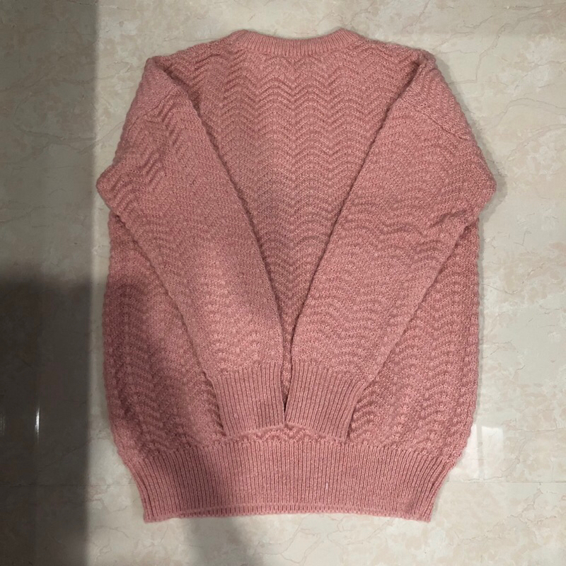 Áo len hồng Dazzle