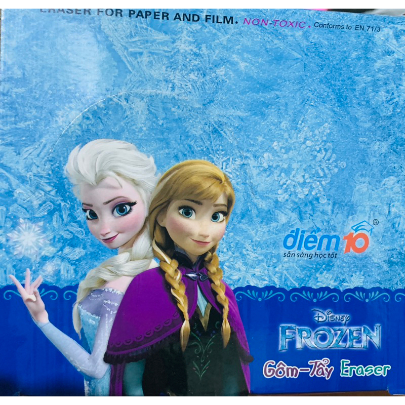 Hộp 20 Gôm Thiên Long - Điểm 10 Frozen TP-E017