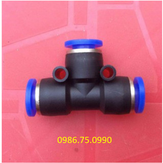 Chia T 4mm,6mm,8mm,10mm ống phun sương ống hơi