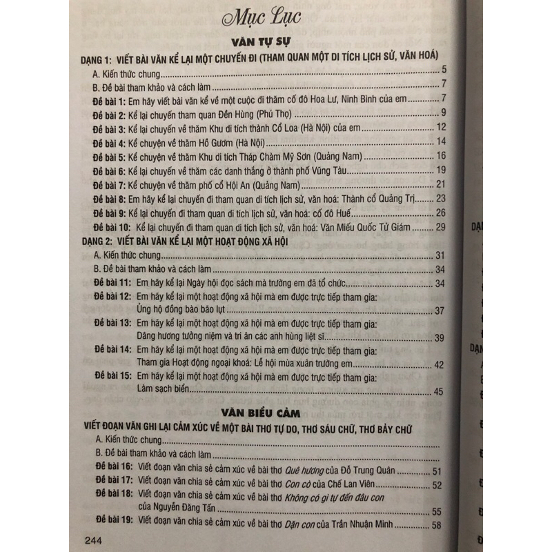 Sách - Hướng dẫn Viết, Nói và Nghe các dạng Văn Lớp 8 Tập một