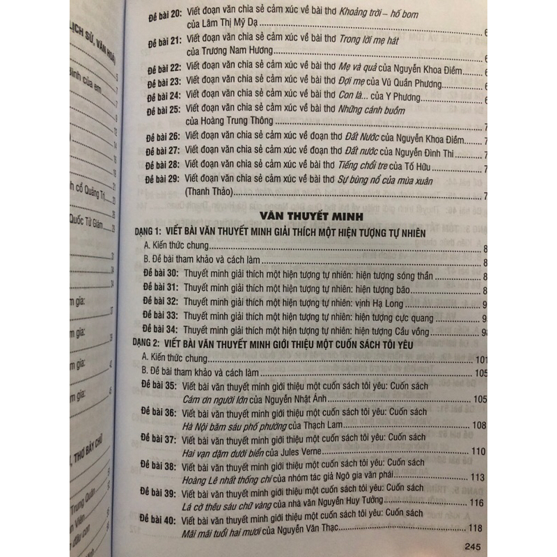 Sách - Hướng dẫn Viết, Nói và Nghe các dạng Văn Lớp 8 Tập một