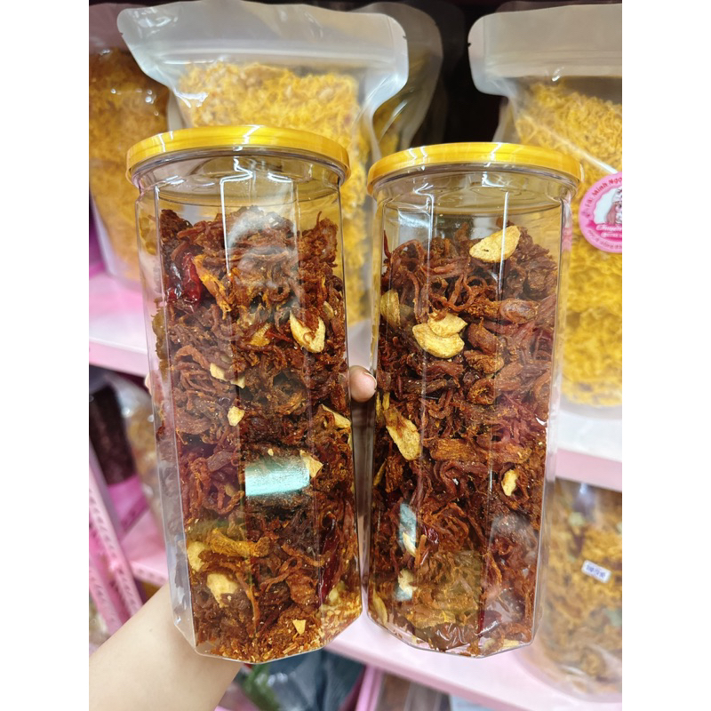 KHÔ HEO CHÁY TỎI 350G NGON