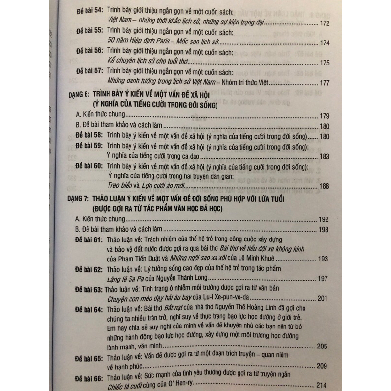 Sách - Hướng dẫn Viết, Nói và Nghe các dạng Văn Lớp 8 Tập một