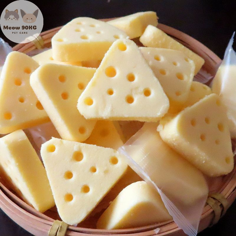 🧀 Viên Phô Mai Sấy Dẻo Siêu Ngon Siêu Thơm Vô Cùng Béo Ngậy Dùng Cho Cún Mèo & Hamster 🧀