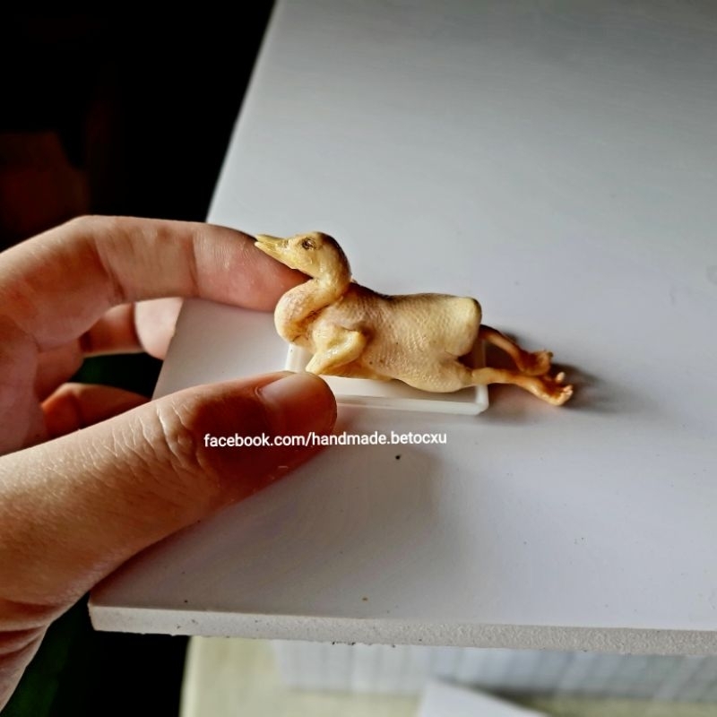 Đồ chơi miniature 1:12_ Khay vịt luộc