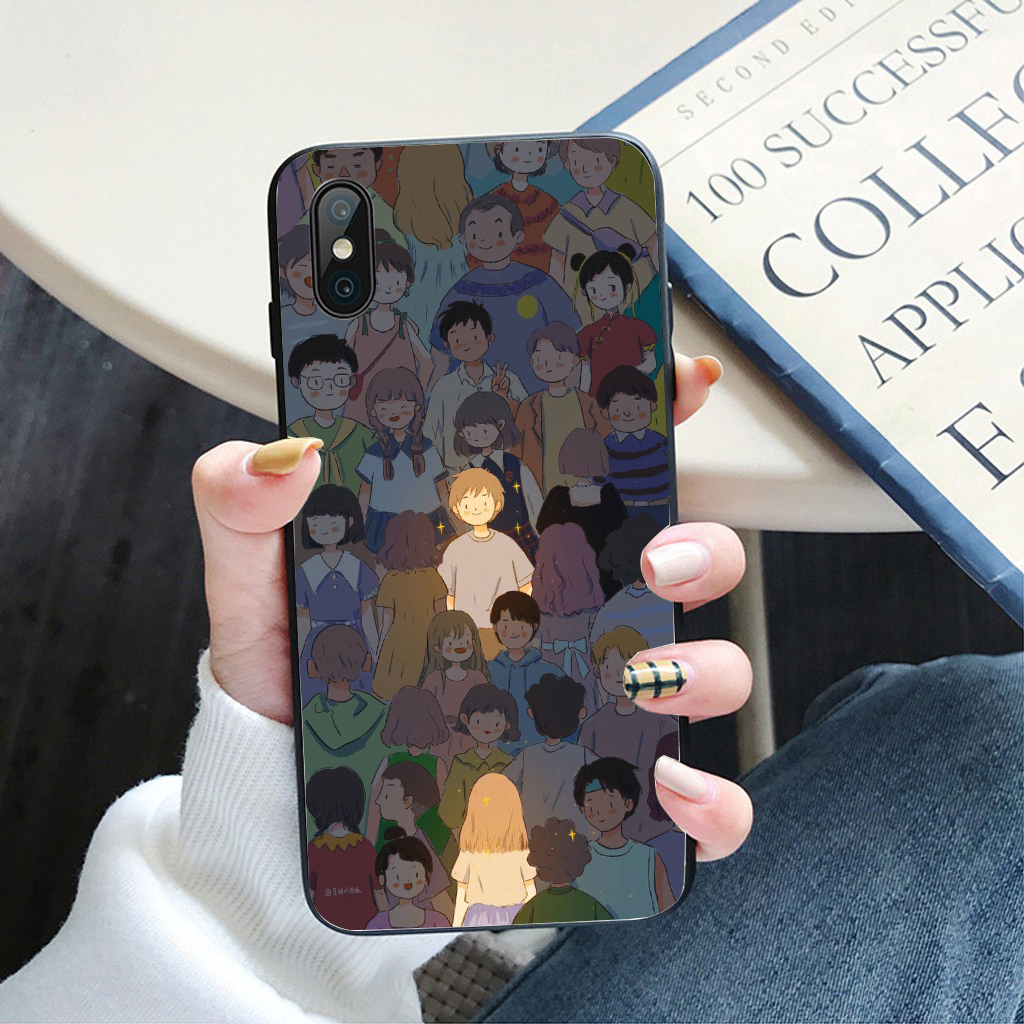 Ốp Lưng Iphone Kính Cường Lực In Hình Cặp Đôi Lạc Nhau Iphone6/6s/7/8/7plus/8plus/x/xs/xsmax/11/11pro/12/13pro/12promax/