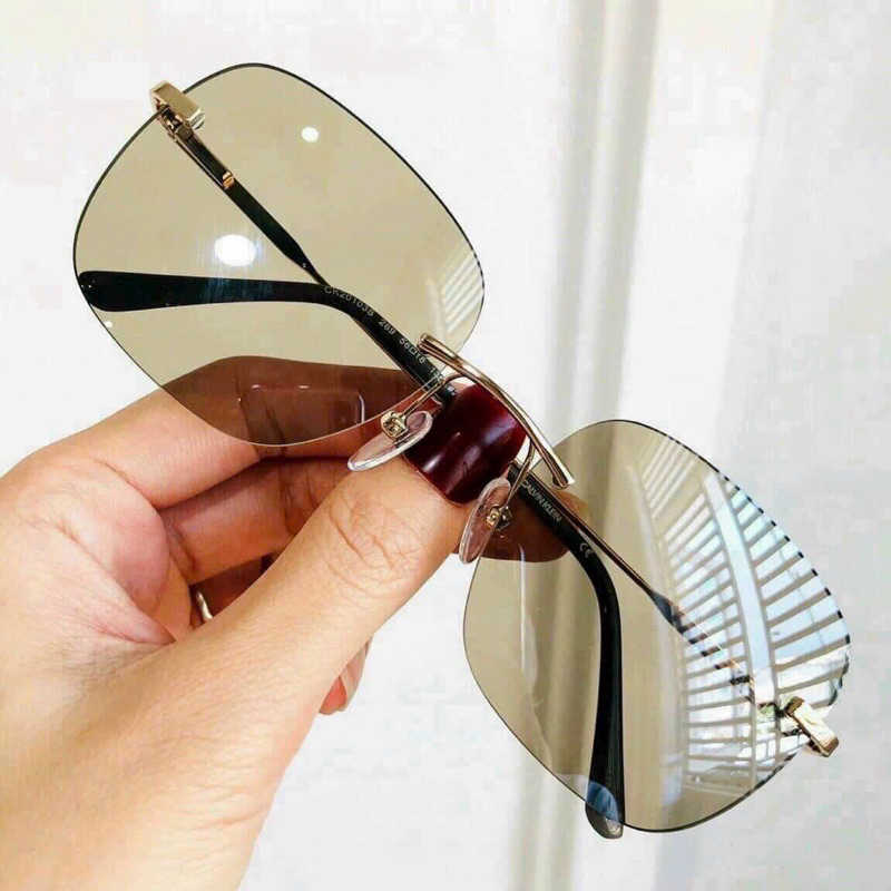 Kính Mát Nữ C.K Nâu Trà Dư Xịn