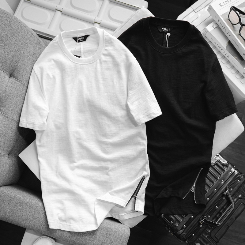 ÁO PHÔNG KRAD LONG TEE VẢI DƯ HÃNG SIÊU XỊN ĐUÔI TÔM CỰC CHẤT