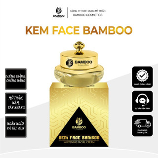 Kem face lụa bamboo trắng hồng da, mờ nám, tàn nhang