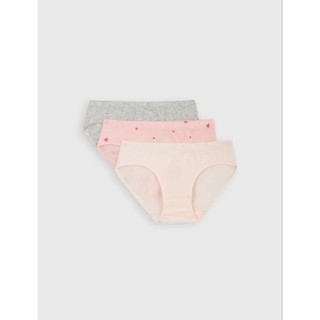Set 3 quần chip cotton bé gái Canifa
