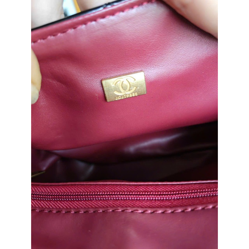 Túi xách túi đeo chéo túi cầm tay fullbox da trơn màu chần trâm tag chà neo dây xích hotgirl