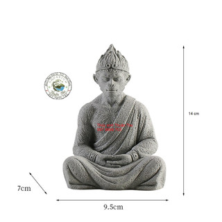 Tượng tôn ngộ không tượng tề thiên trang trí bể thủy sinh bể cá cảnh