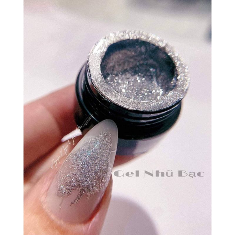 Gel Nhũ Nail Siêu Sáng - Gel Nhũ Viền Đặc Huaxi  - Trang Trí Móng