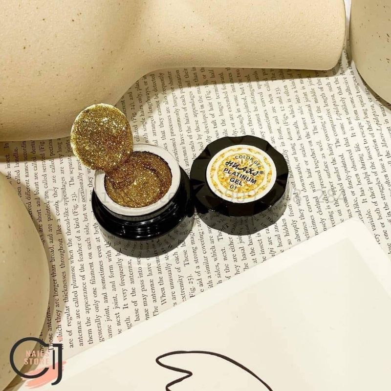 Gel Nhũ Nail Siêu Sáng - Gel Nhũ Viền Đặc Huaxi  - Trang Trí Móng