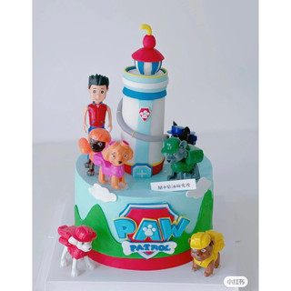 2 Set Chó Cứu Hộ Nhựa Nhẹ