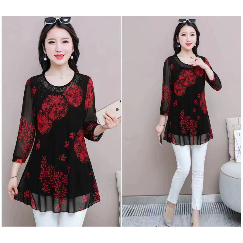 Áo thun nữ trung niên 50-85kg