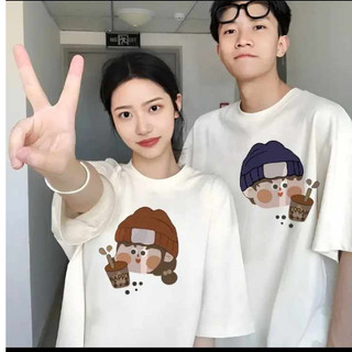 Áo Thun Đôi Nam nữ , áo cặp nam nữ - áo couple bạn thân giá rẻ