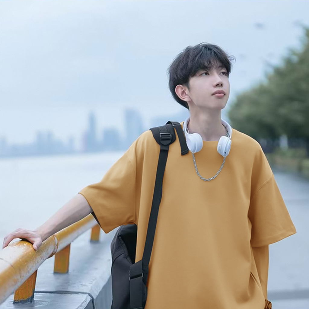 Áo thun nam nữ tay lỡ unisex mã TT84 dáng Áo phông nam chất vải thun cotton cao cấp cho mùa hè thu 10 màu