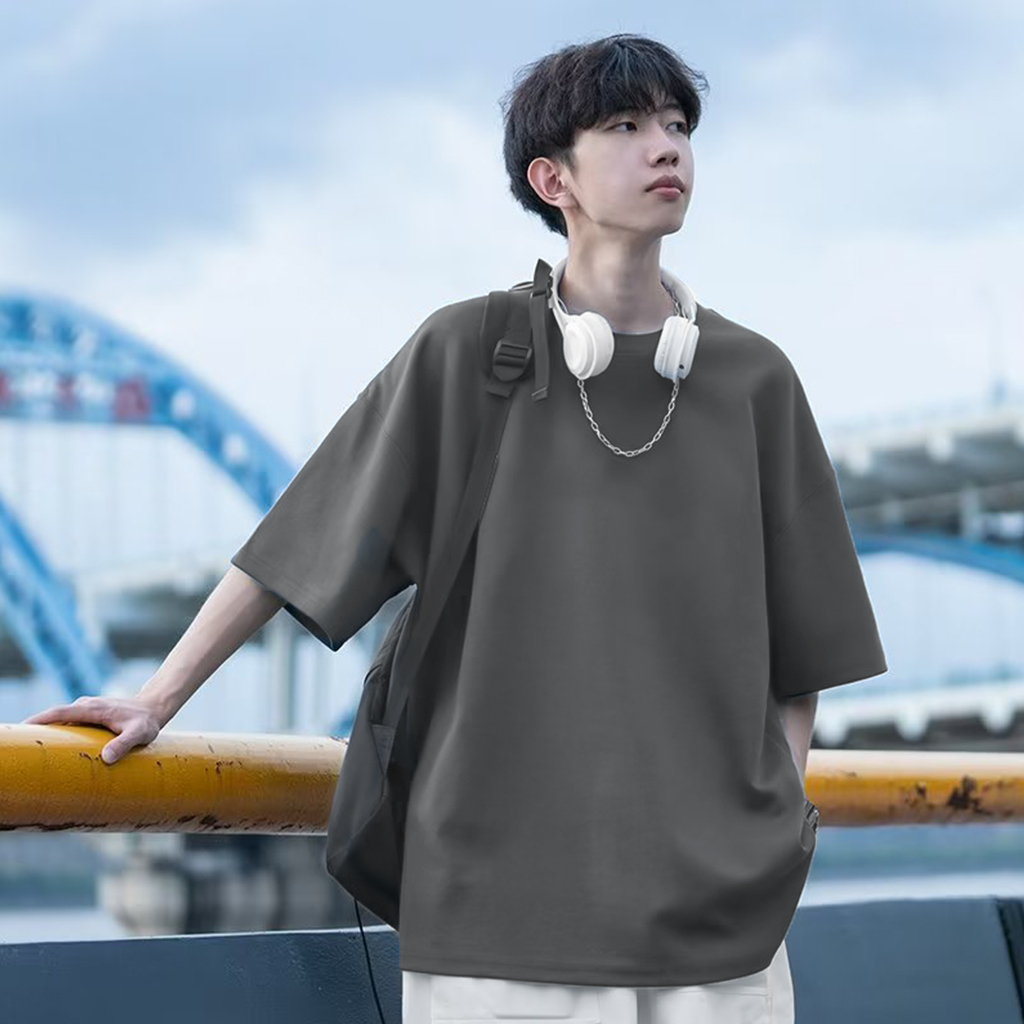 Áo thun nam nữ tay lỡ unisex mã TT84 dáng Áo phông nam chất vải thun cotton cao cấp cho mùa hè thu 10 màu