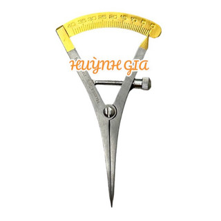 Compa Mạ Vàng- Bạc Lớn Đo Mắt Dùng Trong Thẩm Mỹ Cong Và Thẳng CAO CẤP